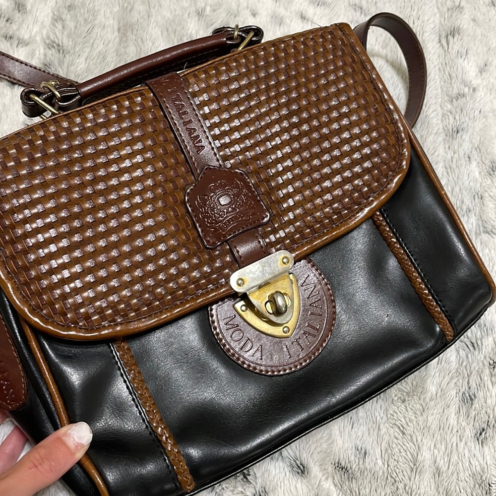 vintage leather purse